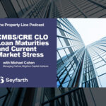 CMBS/CRE CLO Loan Maturities and Current Market Stress